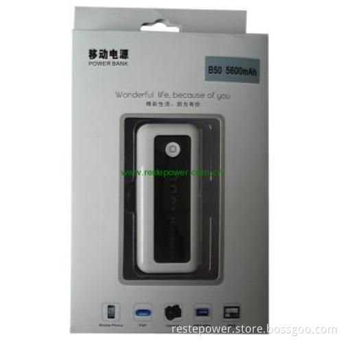 5600mAh Portable Power External Battery for iPhone, HTC, SAMSUNG